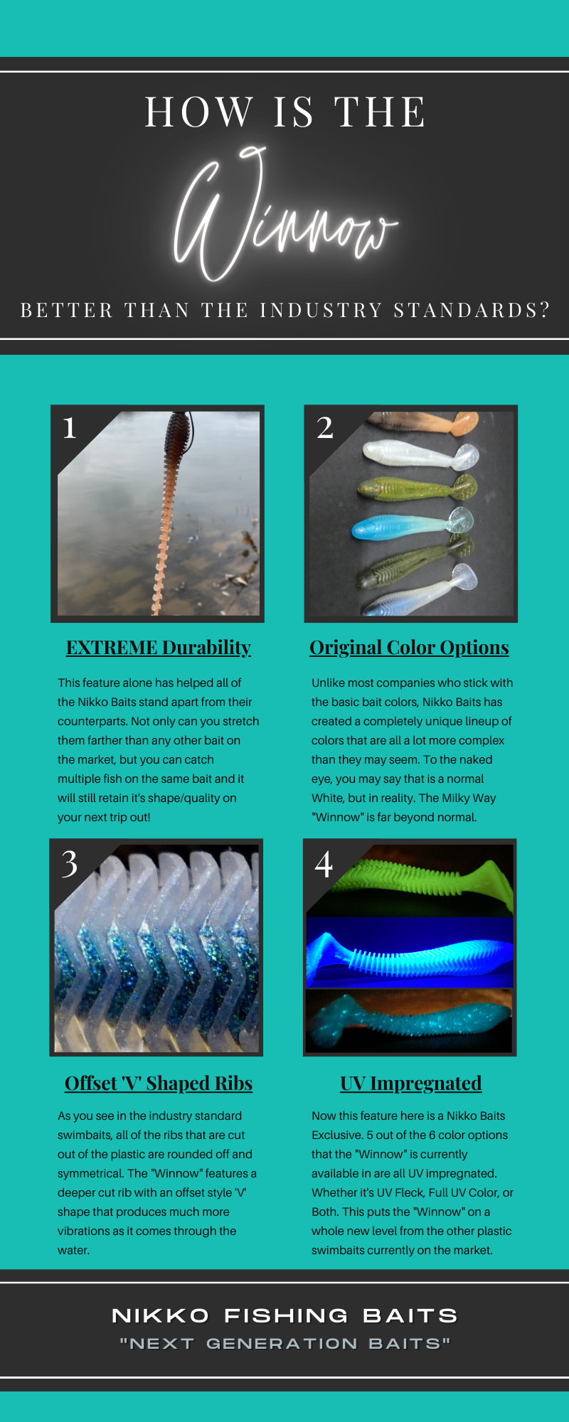 The “Winnow” Takes Over As The Best Plastic Swimbait On The Market – Next  Generation Bait From Nikko Fishing Baits – Lifeoholics Anonymous